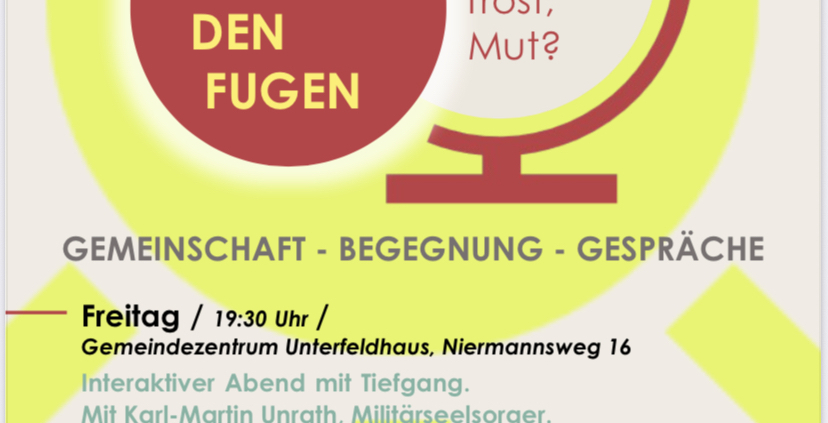 Plakat der Gemeindetage