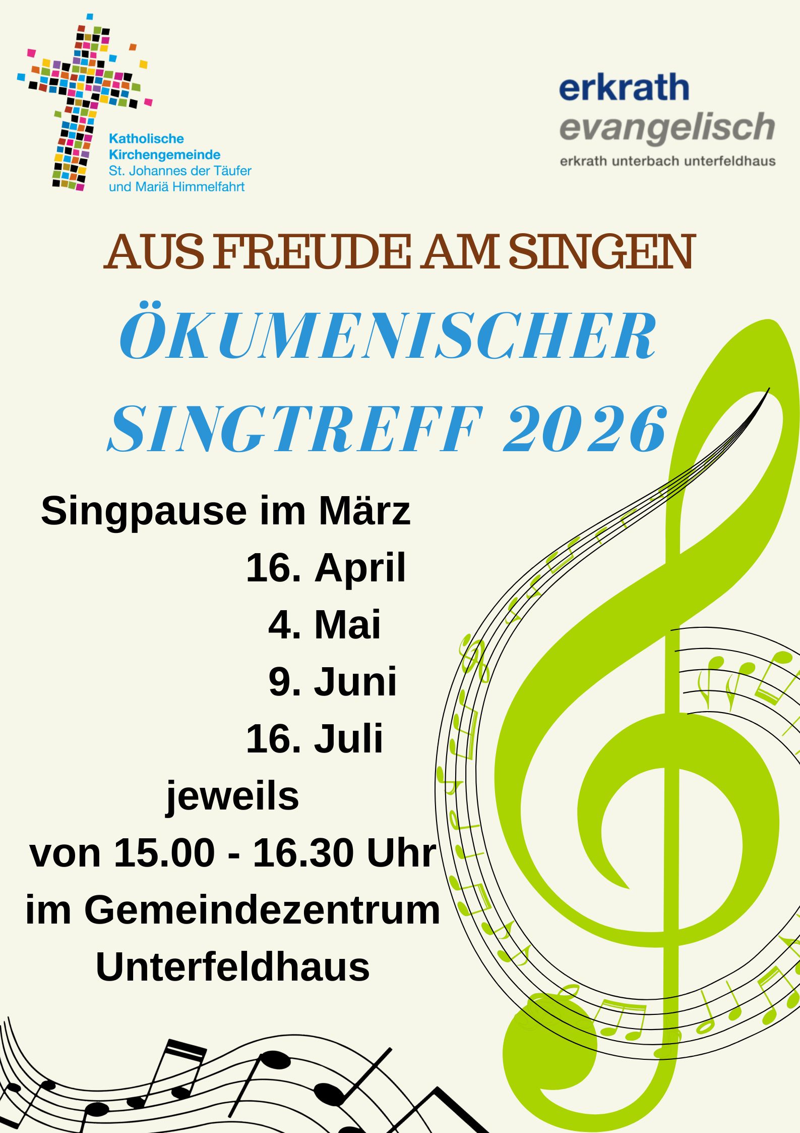 ökumenischer Singtreff